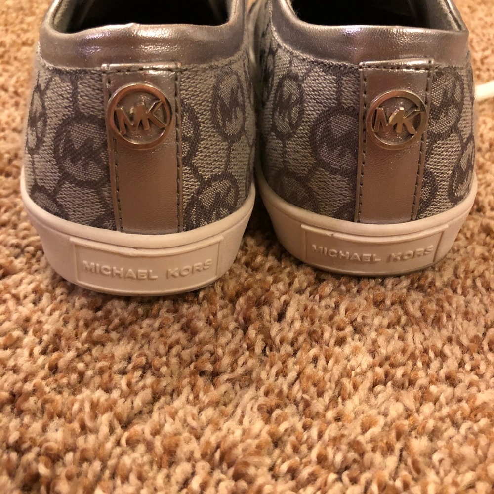 Gently used Michael Kors sneakers.